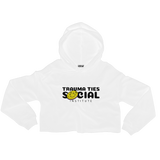 TTSI Wht Crop Hoodie