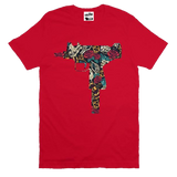 FM Floral Uzi Red
