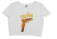 FM Giraffe crop tee