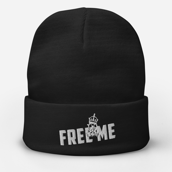 FM Embroidered Beanie